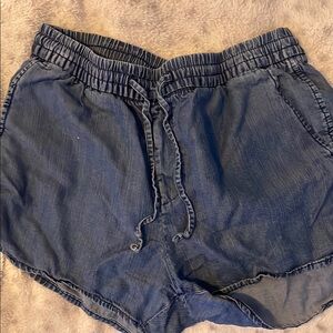 Denim Blue Women's Shorts